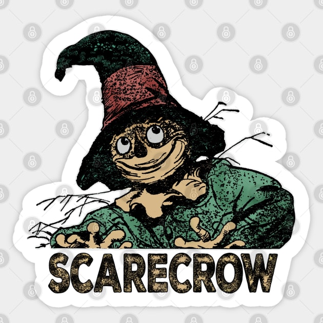 The Scarecrow Sticker by MandyE